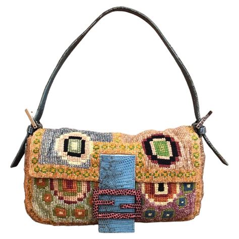 beaded fendi baguette|fendi baguette bag vintage.